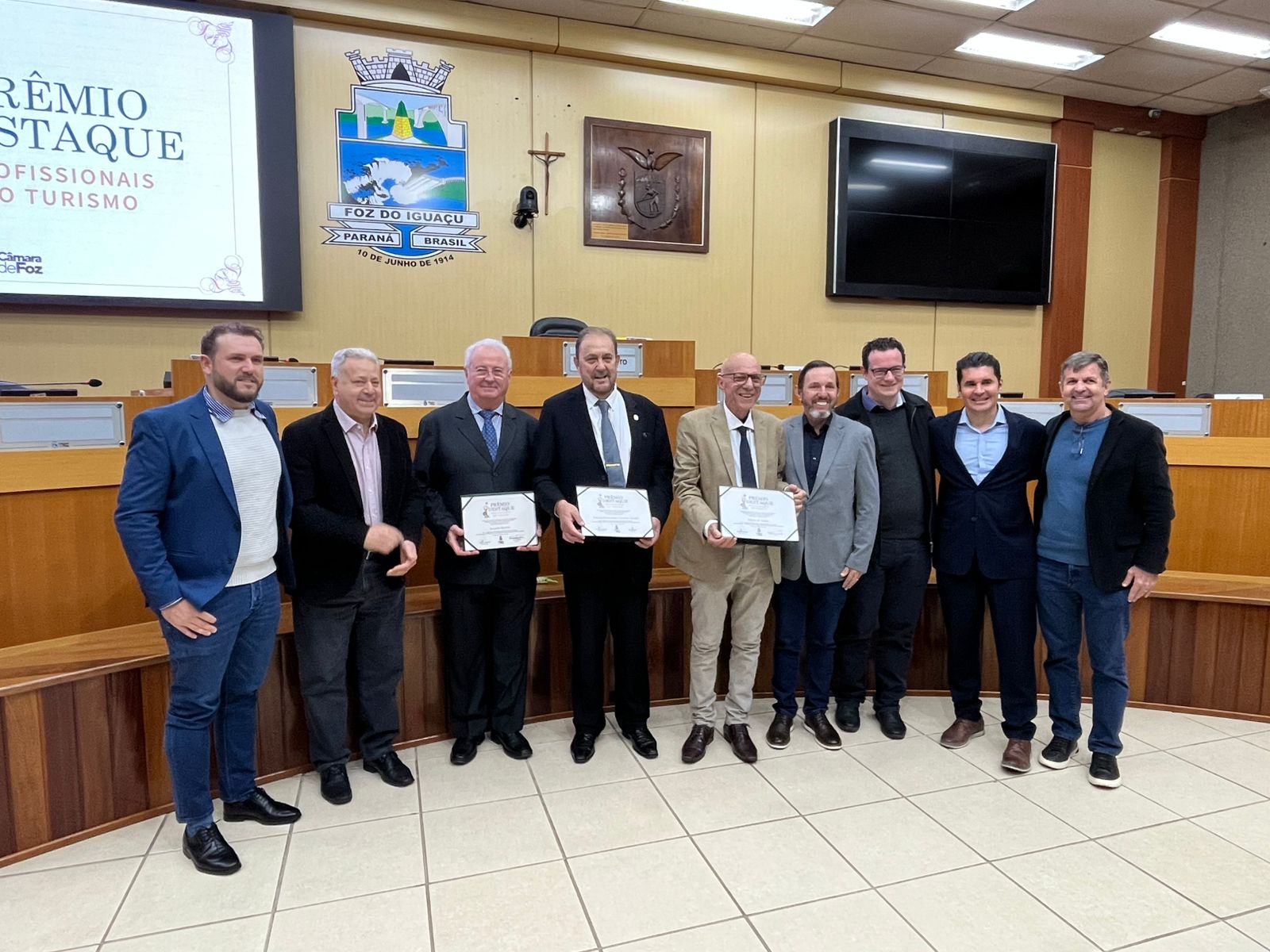Associados do Visit Iguassu recebem Prêmio Destaque Profissionais do Turismo