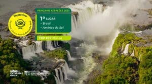 Cataratas do Iguaçu é eleita a melhor atração do Brasil e América Latina pelo Tripadvisor